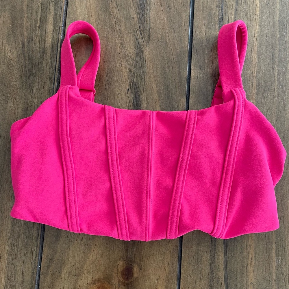 Girls dance top
Corset top
Youth large 
Pink
Great condition